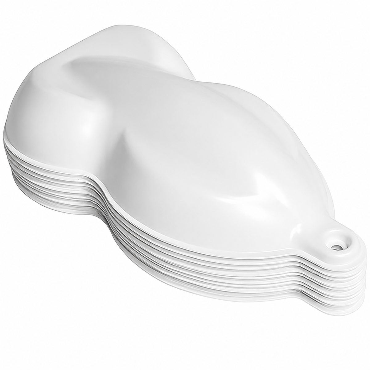 White Speed Shapes